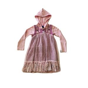 Naartjie Girls Hooded T Shirt Dress S